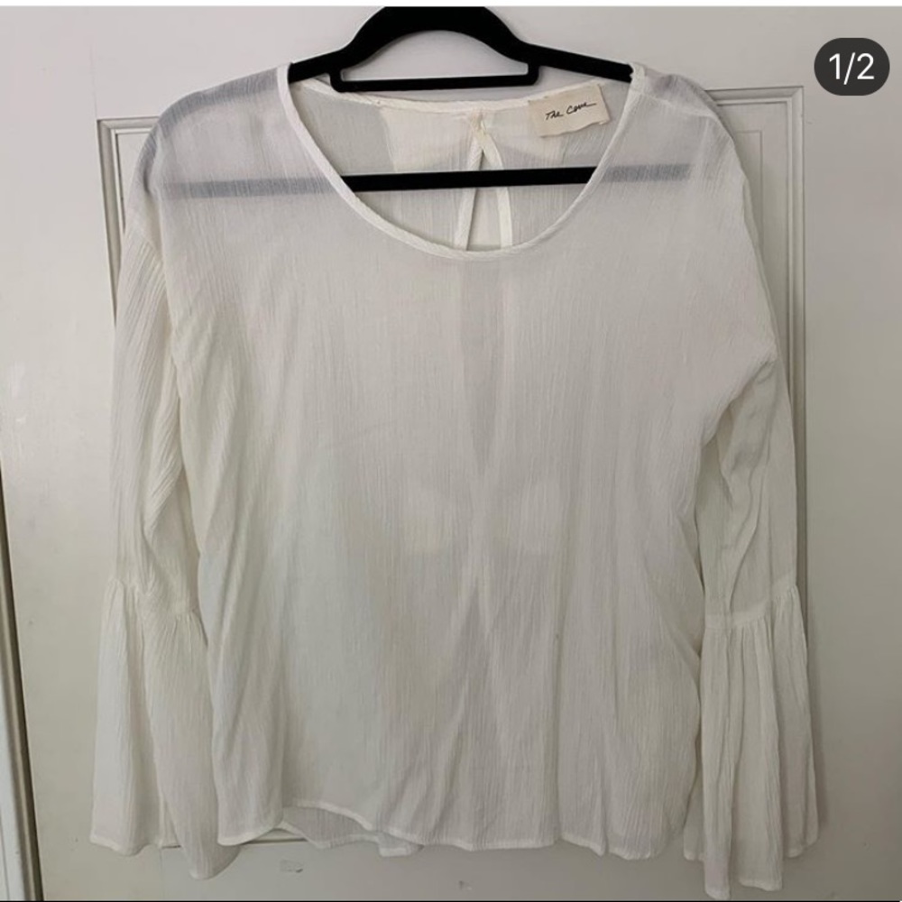 Back bow top from boutique